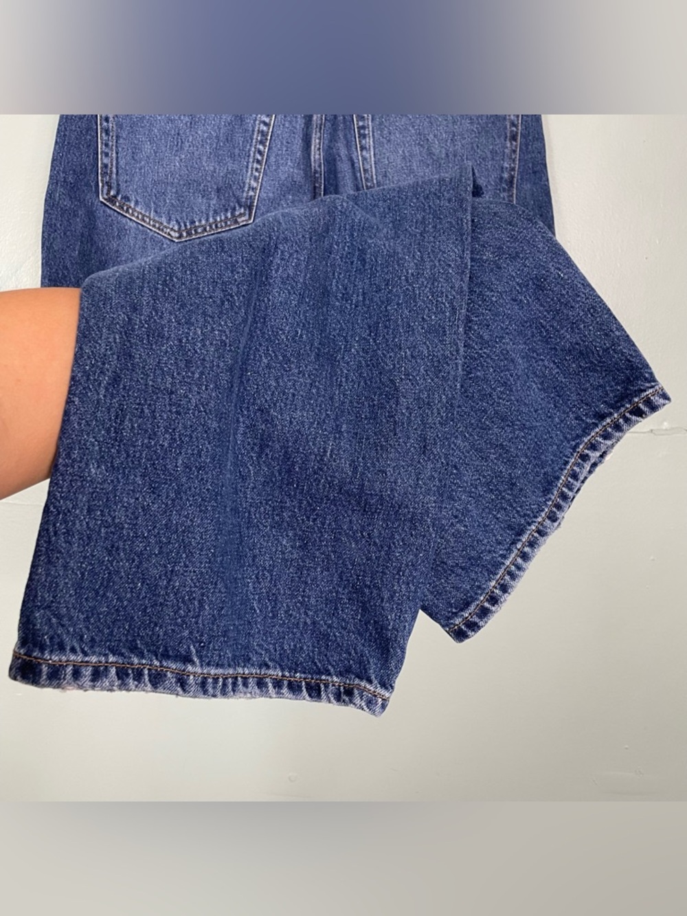 Reformation Charlee Low Rise Straight Leg Jeans Maggiore Blue Women Size 29 - Picture 10 of 12